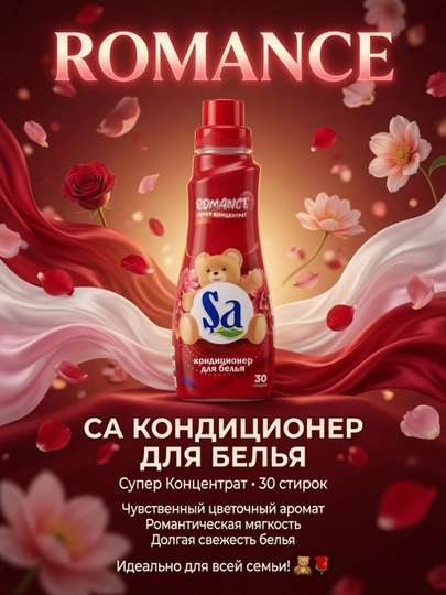 Kir yuvish uchun SA geli, 750 ml, 30 martta kir yuvish - 