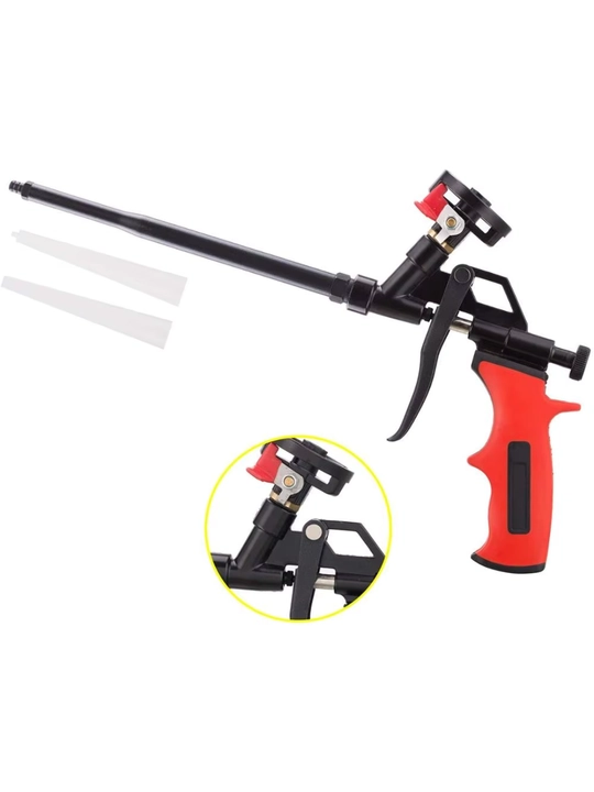 Montaj ko‘pigi uchun professional pistolet, qurilish uchun metall ko‘pik dispenseri - 