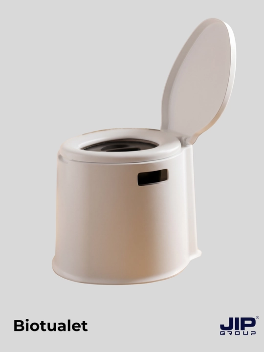 Ko'chma plastik unitaz-chelak (portativ hojatxona, biotualet)