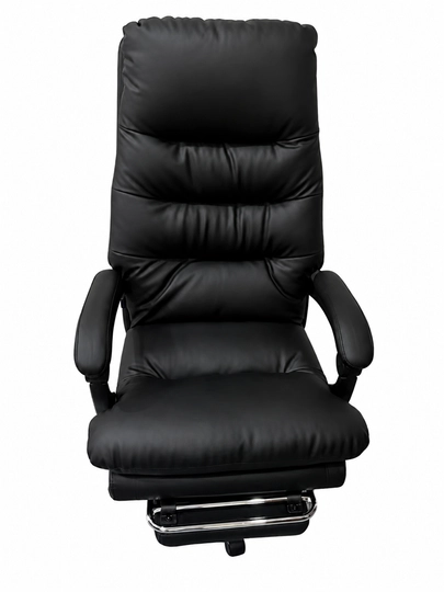 Кресло Comfort черное с мягкой спинкой для офиса — BOON7-CFBLKOFC