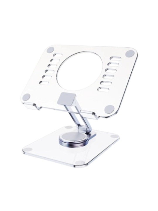 Acrylic Transparent Stand 360° shaffof noutbuk stendi - 