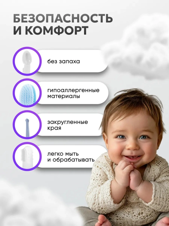 Набор для ухода за новорожденным 13 в 1 — детский маникюрный и гигиенический комплект 