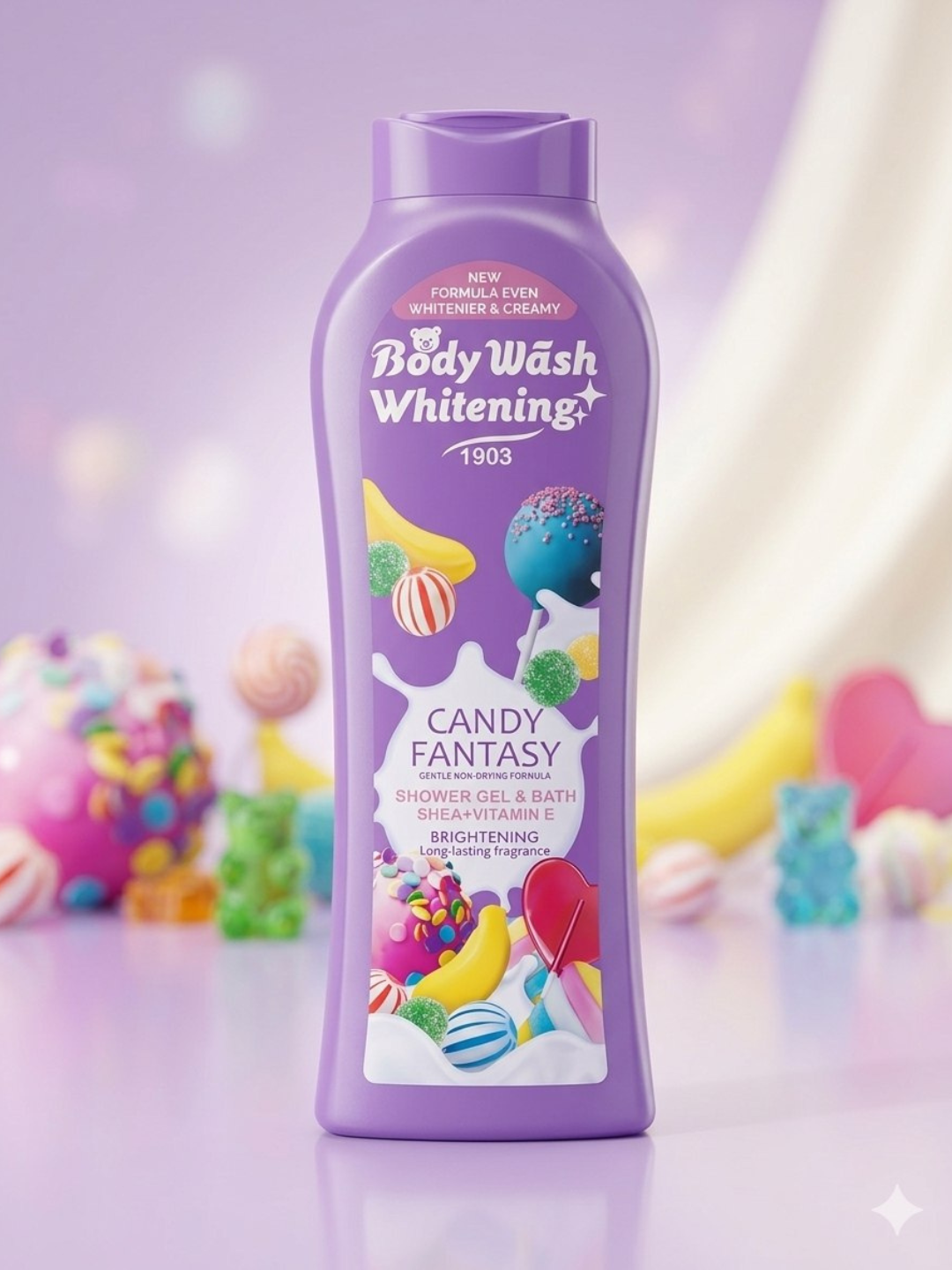Body Wash Softing Ароматный гель для душа, для ежедневного использования, 650 мл - 
