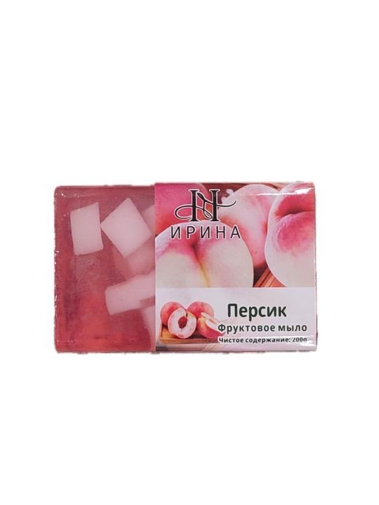 Парфюмированное мыло, XXL 240 г + с мочалкой, 200 г