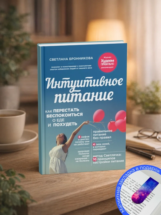 Интуитивное питание. Как перестать беспокоиться о еде и похудеть