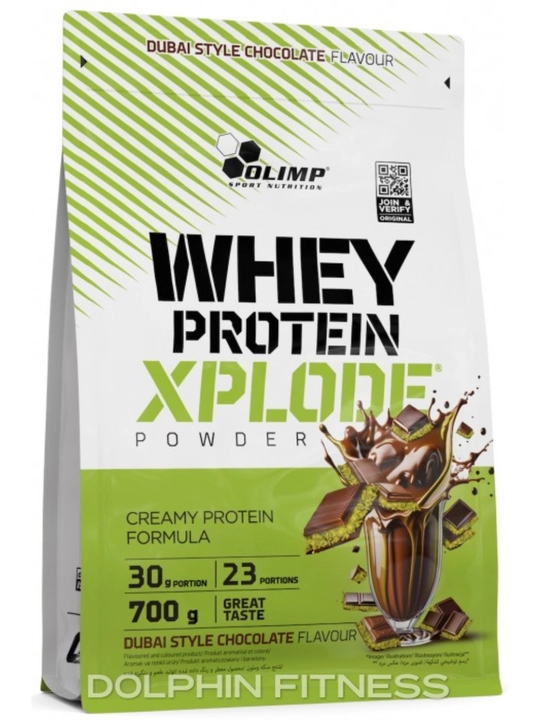 Olimp Whey protein xplode 350g вкус Dubai Chocolate