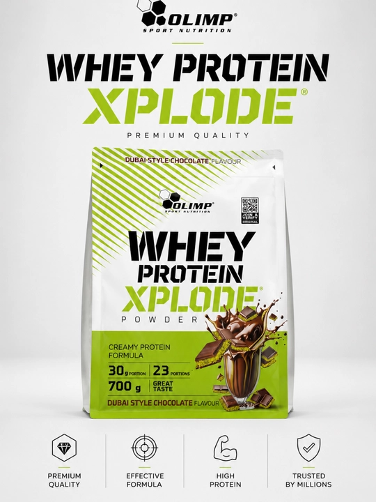 Olimp Whey protein xplode 350g вкус Dubai Chocolate - 