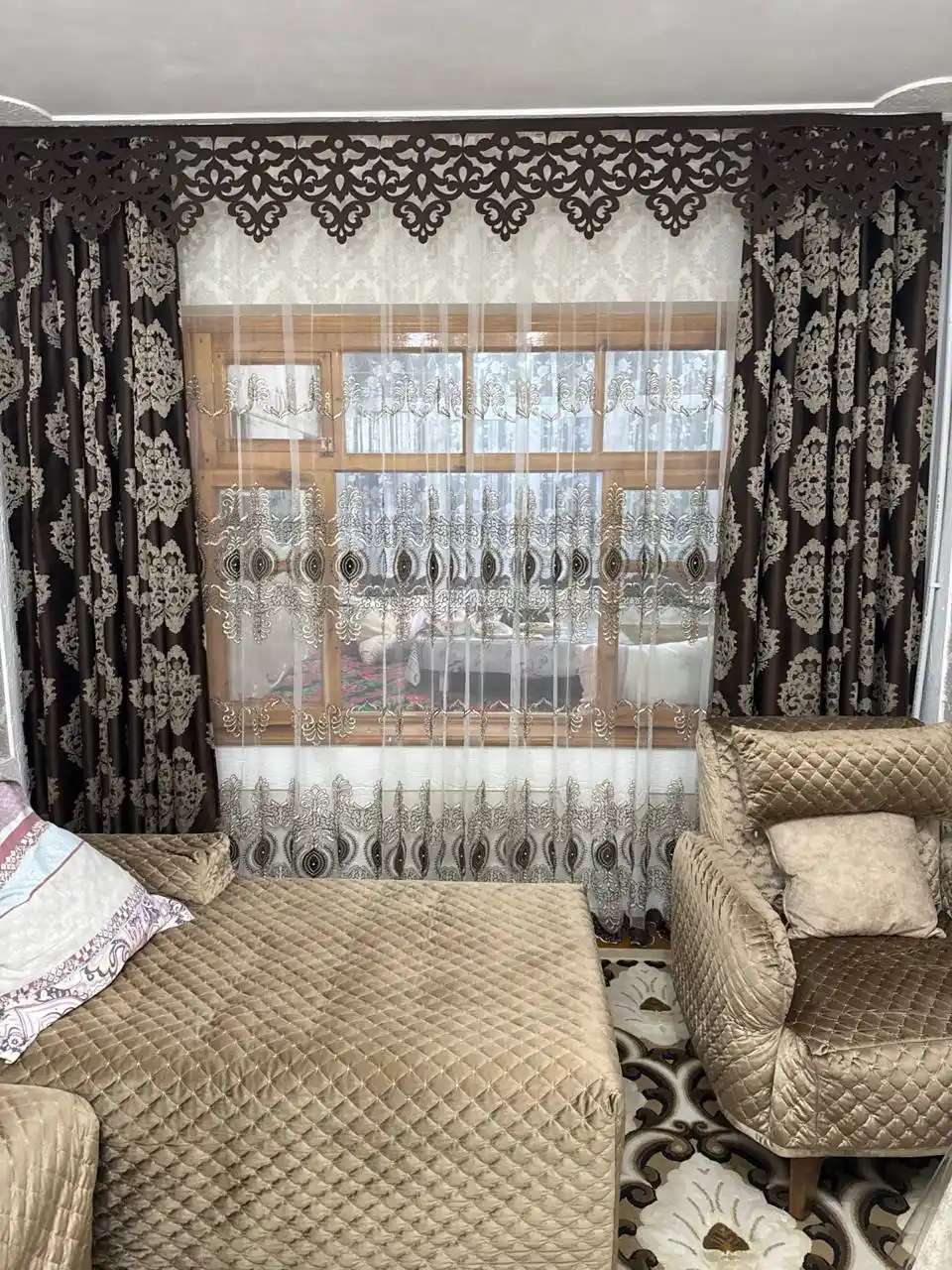 Tюлевые шторы, для гостиной, балкона, окон спальни, белые