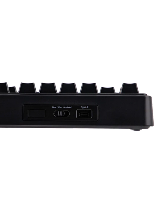 Клавиатура AULA F75, механическая, проводная, RGB-подсветка, 80 клавиш, с крутилкой