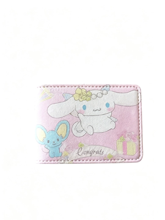 Qiz bolalar uchun anime-hamyon Sanrio, Melody, Cinnamoroll, Kuromi, Purin - 
