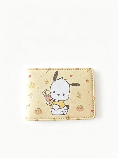 Аниме-кошелек для девочек Pochacco — EMA001-288-ЖЕЛТ