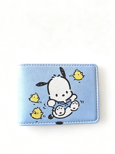 Аниме-кошелек для девочек Pochacco — EMA001-288-НГОЛУБ
