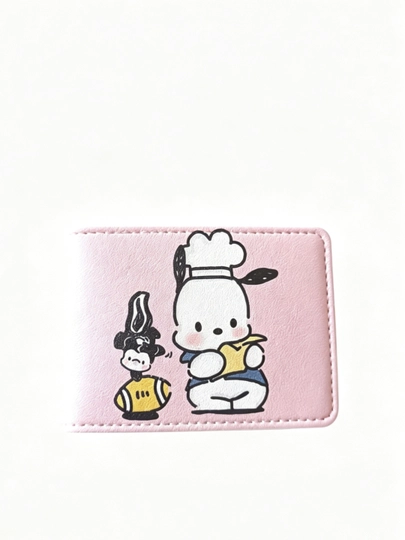 Аниме-кошелек для девочек Pochacco — EMA001-288-ПУДР