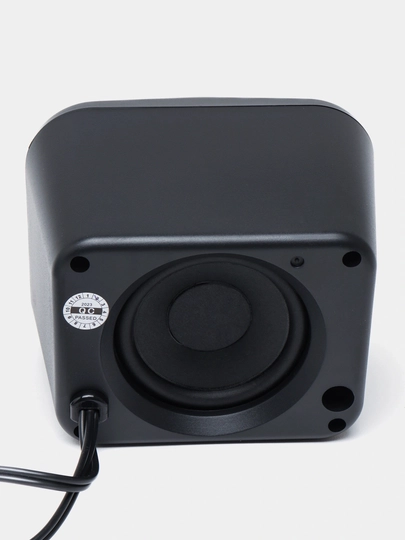 HP DHS-2111S RGB колонки для компьютера, стерео звук, USB AUX акустика