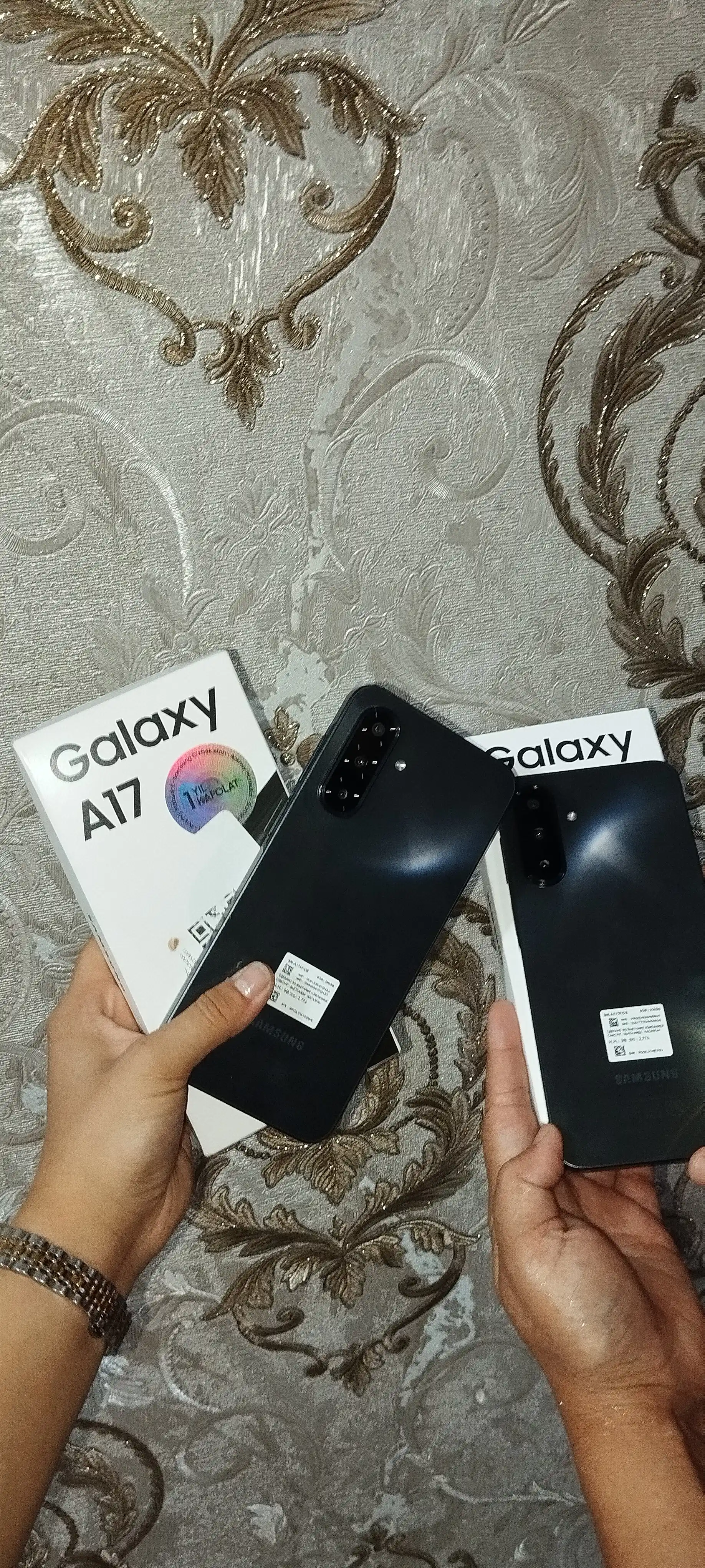 Смартфон Samsung Galaxy A17, 6/128 Гб, 8/256 Гб, 5000 мА·ч