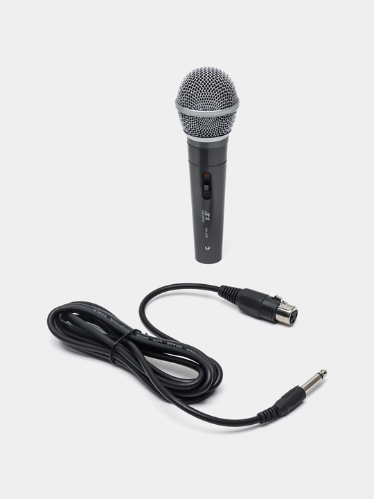 Universal simli dinamik mikrofon vokal, karaoke va ovoz yozish uchun