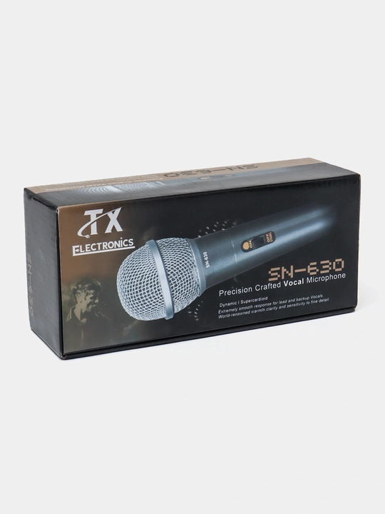 Universal simli dinamik mikrofon vokal, karaoke va ovoz yozish uchun