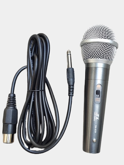 Universal simli dinamik mikrofon vokal, karaoke va ovoz yozish uchun