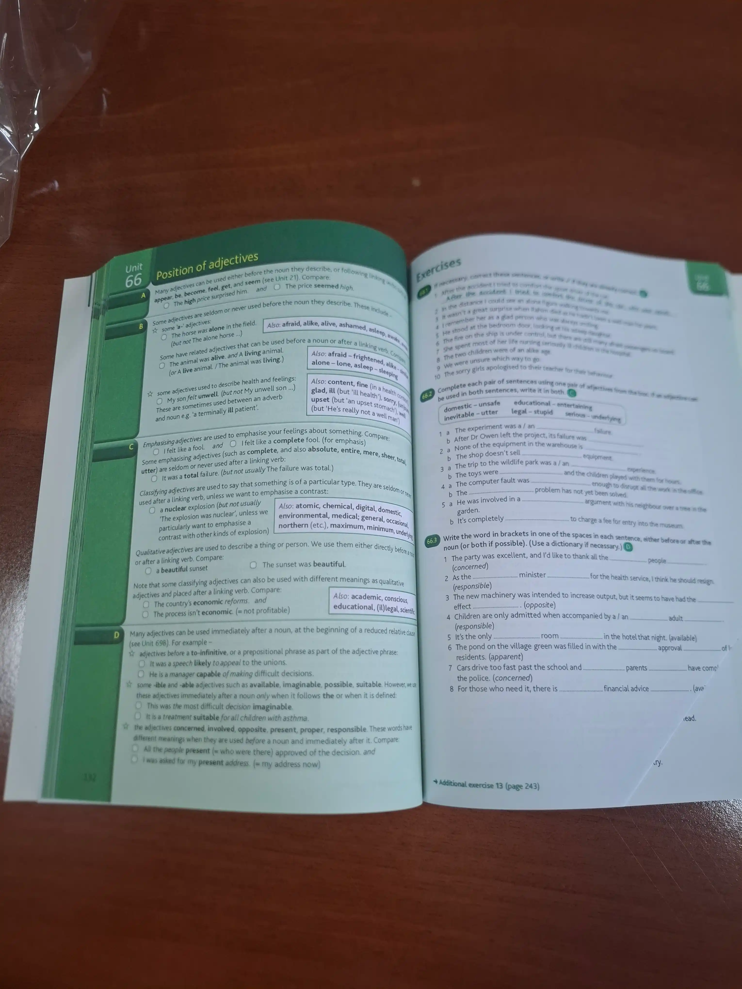Advanced Grammar In Use Third and Fourth edition