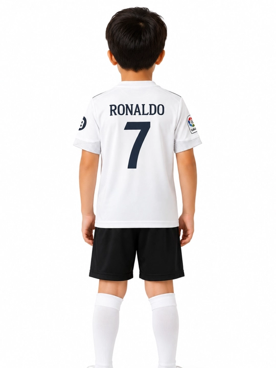 Футбольная форма Ronaldo 7 для детей — лёгкая, дышащая и очень удобная для игр 