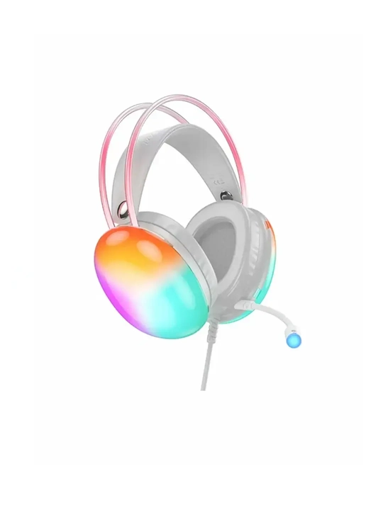 V8 Gaming Headset RGB LED Mikrofonli Quloqchin