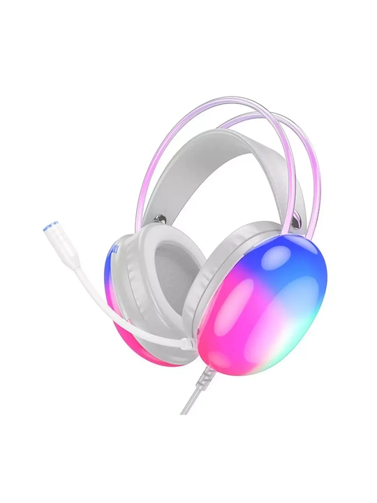V8 Gaming Headset RGB LED Mikrofonli Quloqchin