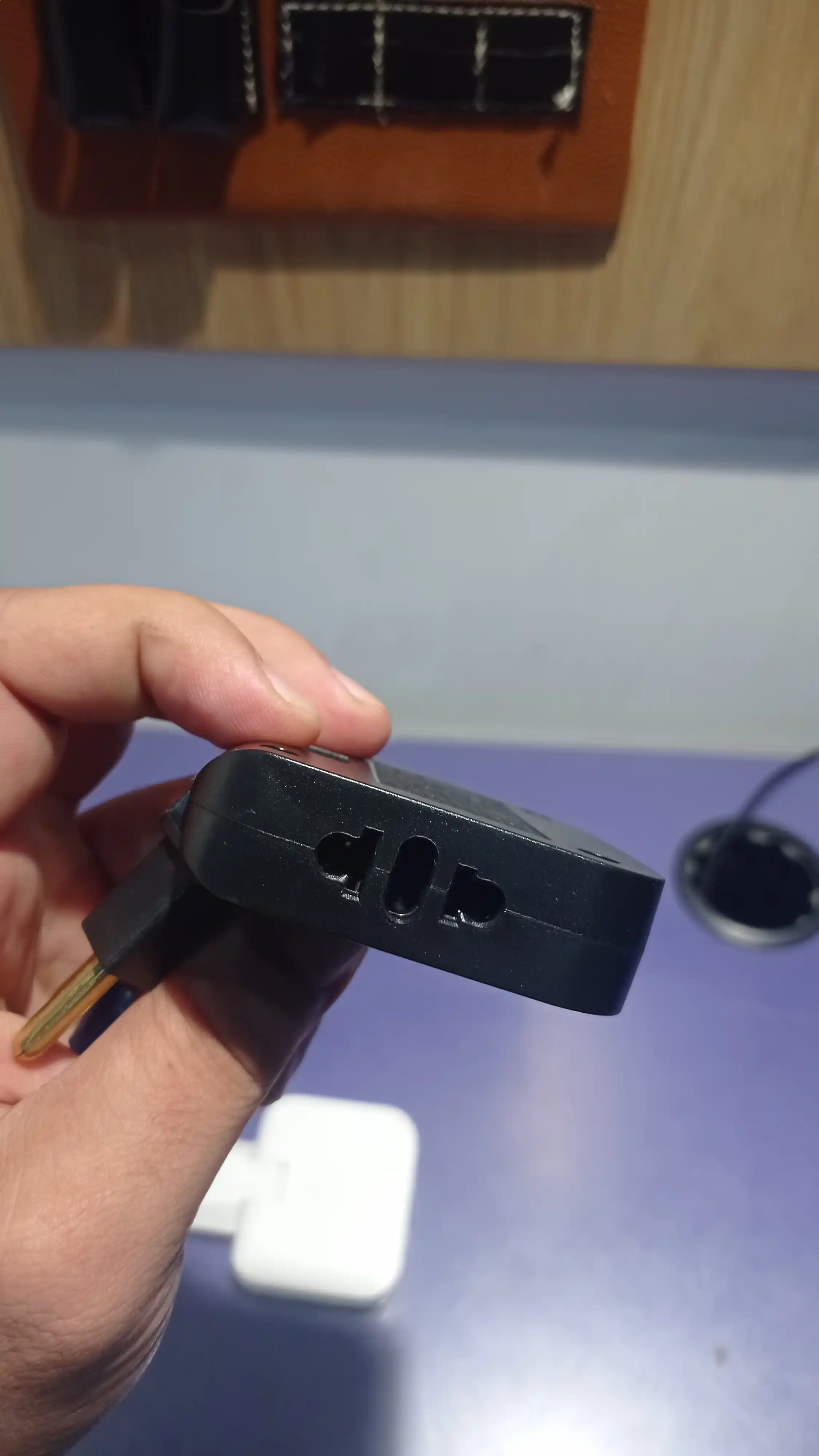 Тройник для розетки плоский, с USB поворотный сетевой фильтр на 180 градусов, адаптер