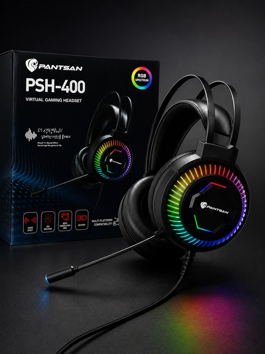 Игровые наушники PANTSAN PSH-400 RGB - 