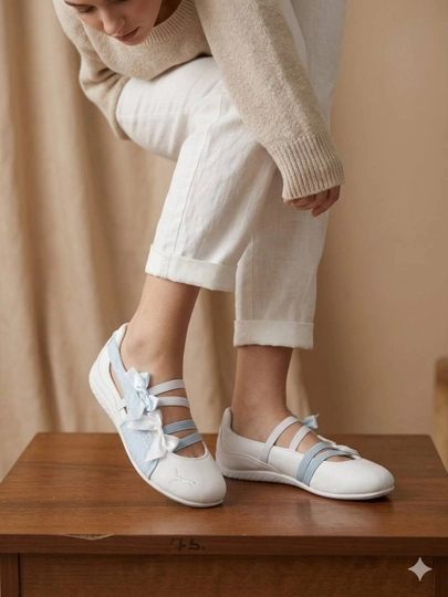 Puma baletka batlik har bir detal mukamal va o'zgacha tayyorlagan razmeri 36-40