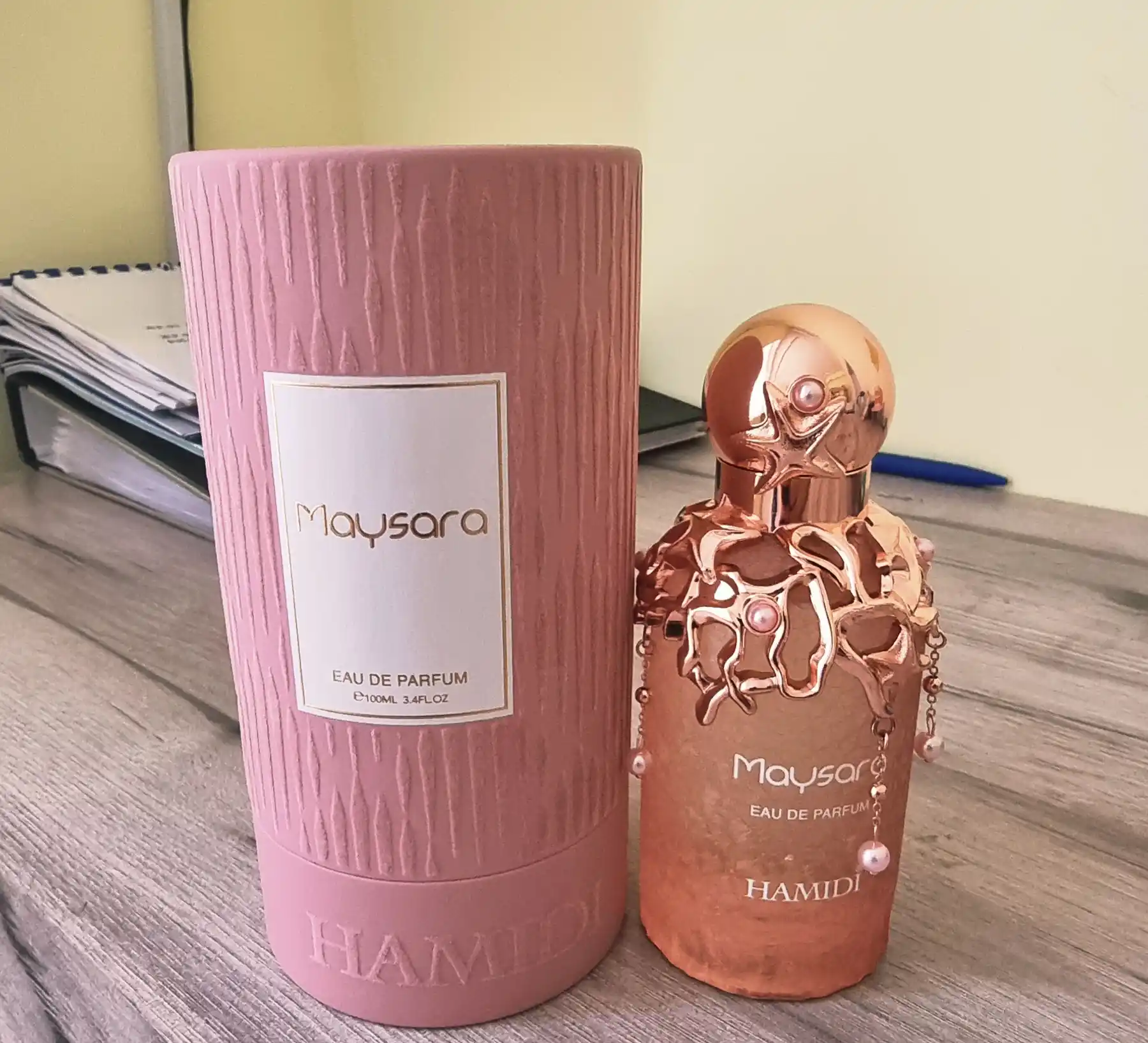Hamidi Maysara ayollar parfyumlangan suvi, uzoq muddatli va nafis ifor, 100 ml