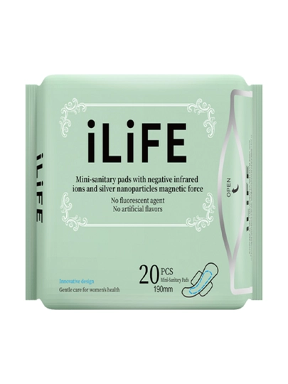 ILiFE Basic (bazaviy) mini gigiyenik prokladkalari (190 mm / 20 dona) haqida ma'lumot - 