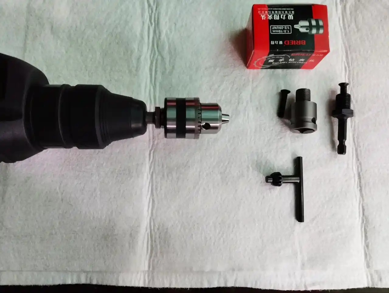 Bolg'a matkapi uchun adapter bilan tez siqish kartriji, M14 mil uchun ip o'lchami