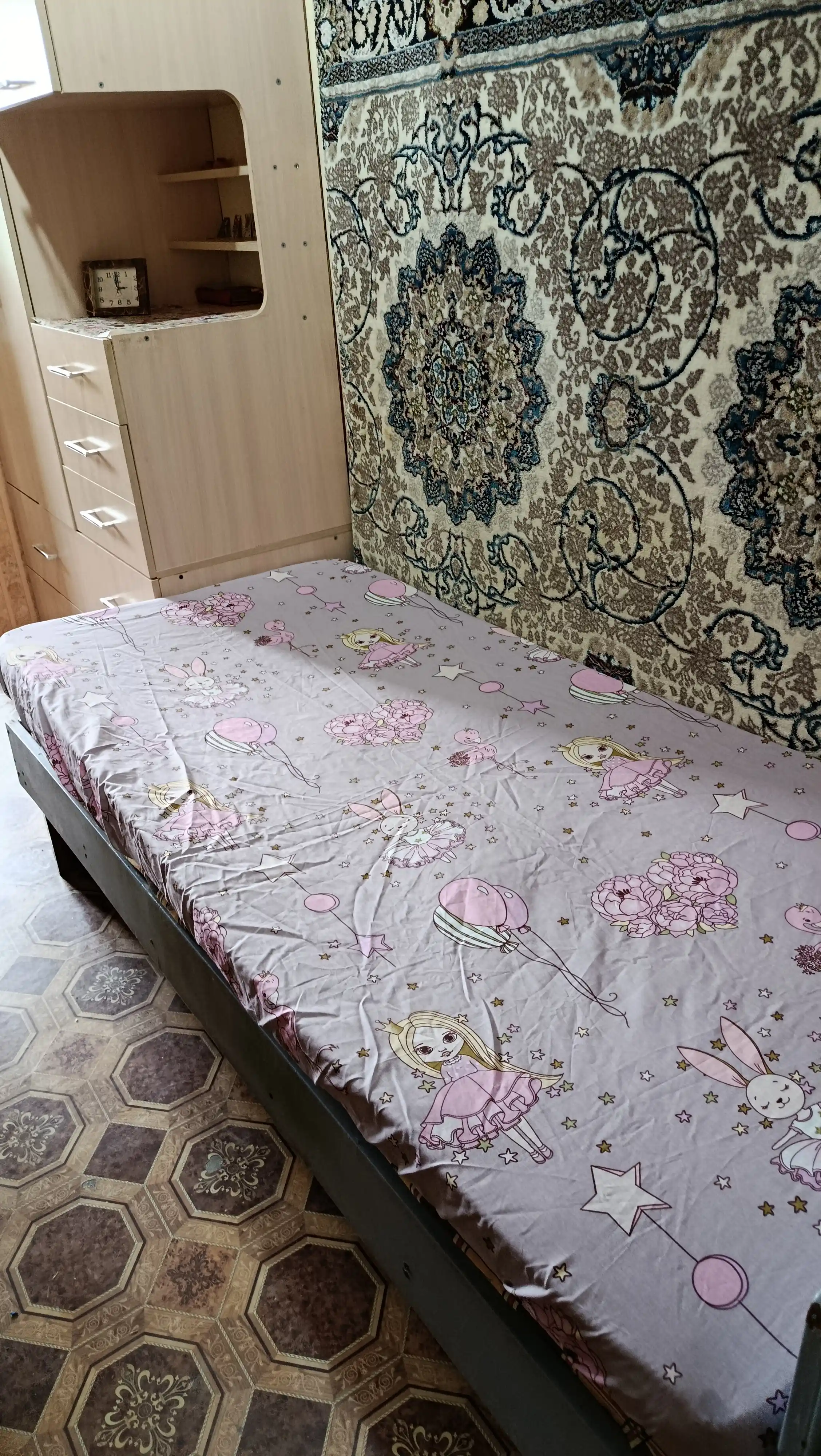 Простынь детская на резинке 190х85х25