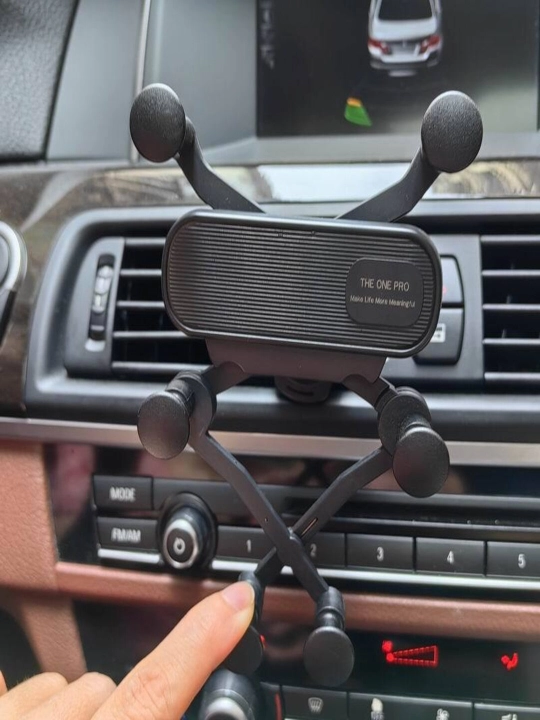 Avtomobil havo kanali telefon ushlagichi, Holder, ikki tomonlama qisqich
