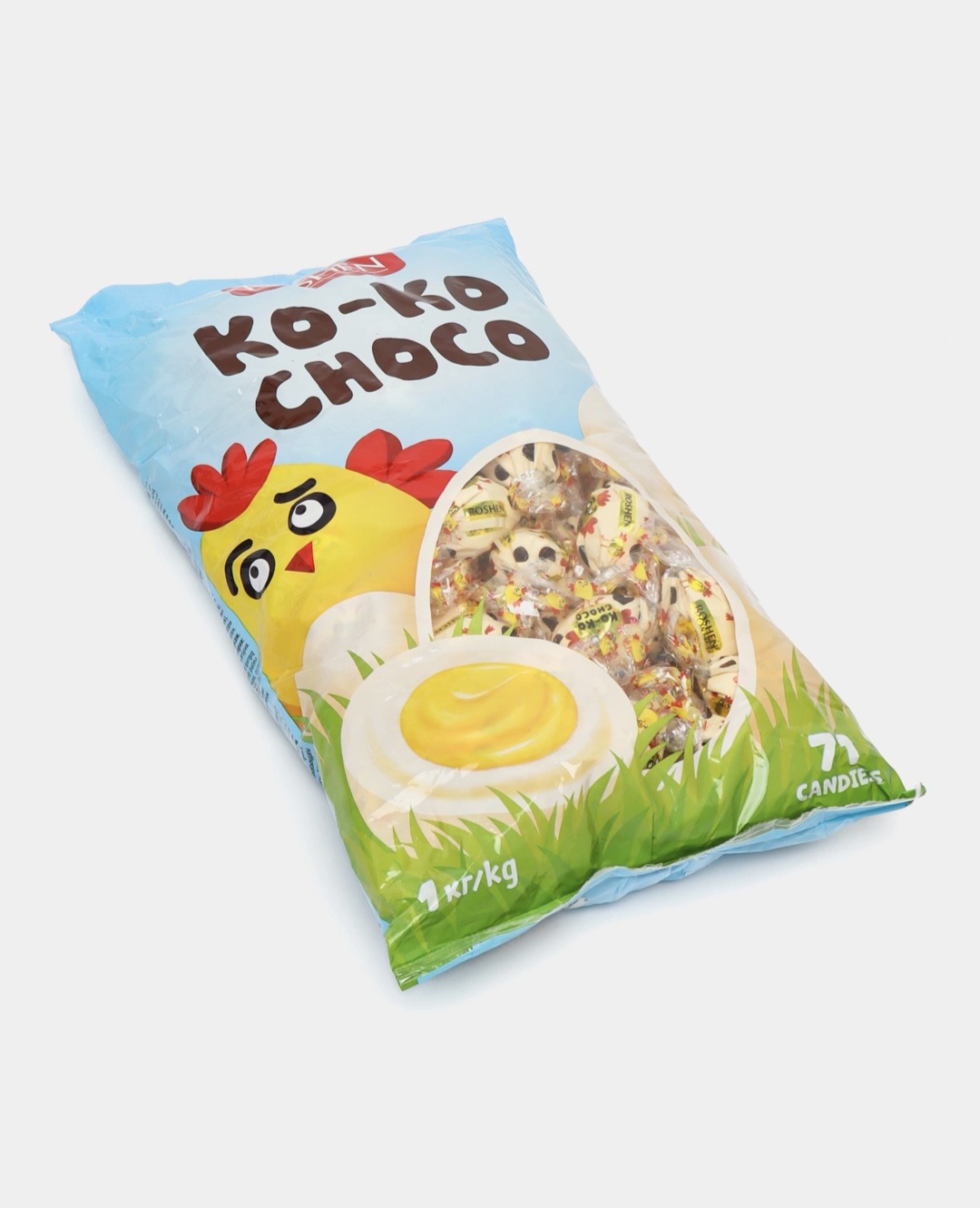 Конфеты Roshen Ko-Ko Choco White, 1 кг
