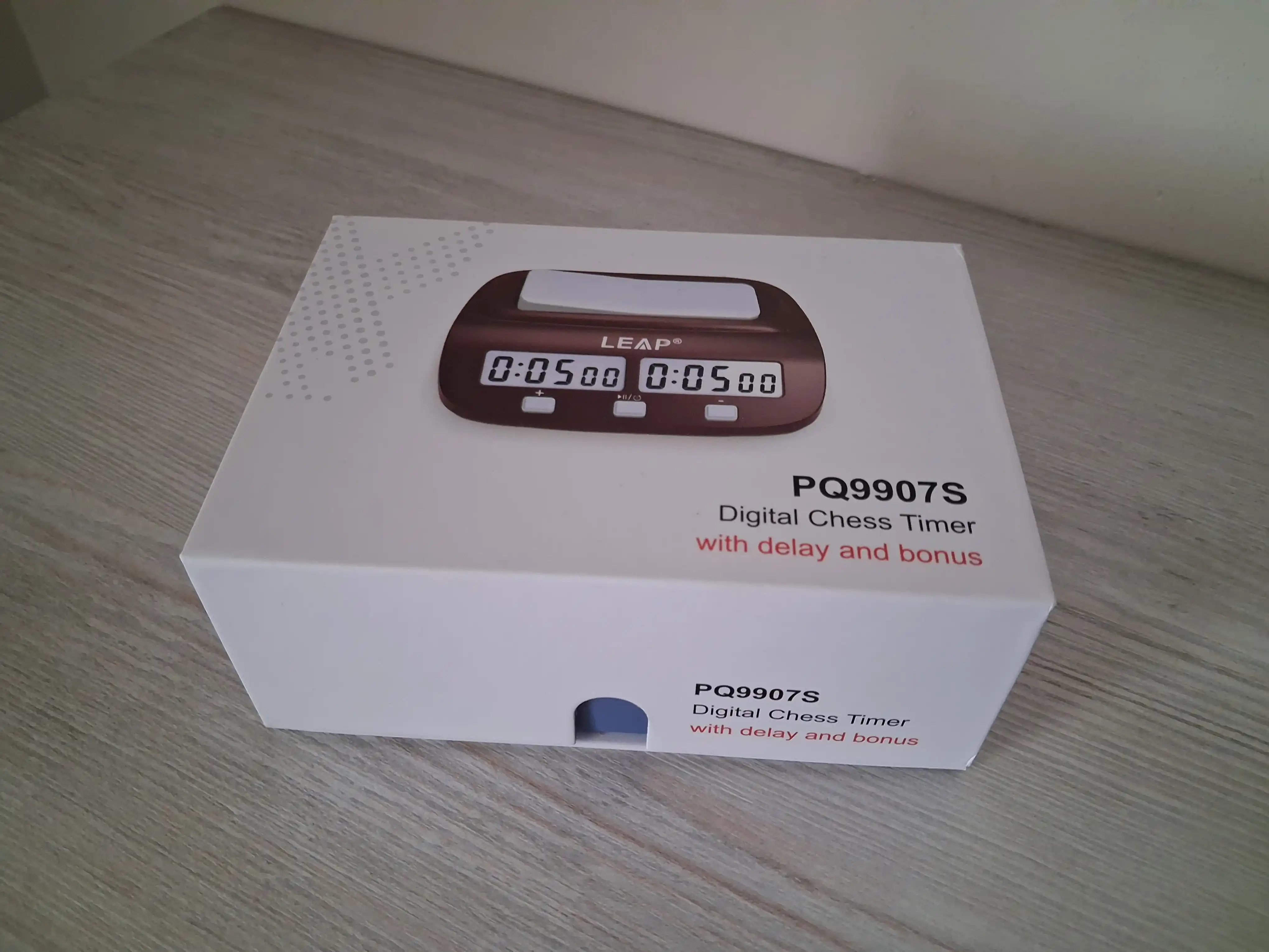 LEAP PQ9907S Professional raqamli shaxmat soati, ikki tomonlama taymer