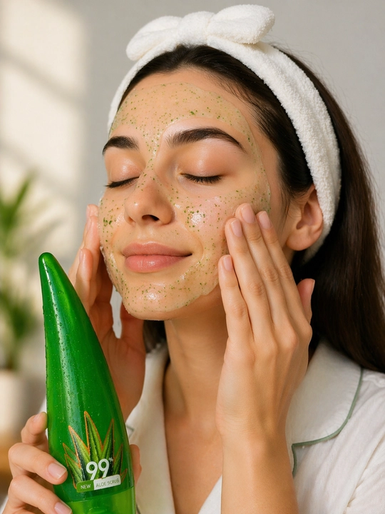 Aloe Vera 99% geli, yuz va tana uchun namlantiruvchi gel