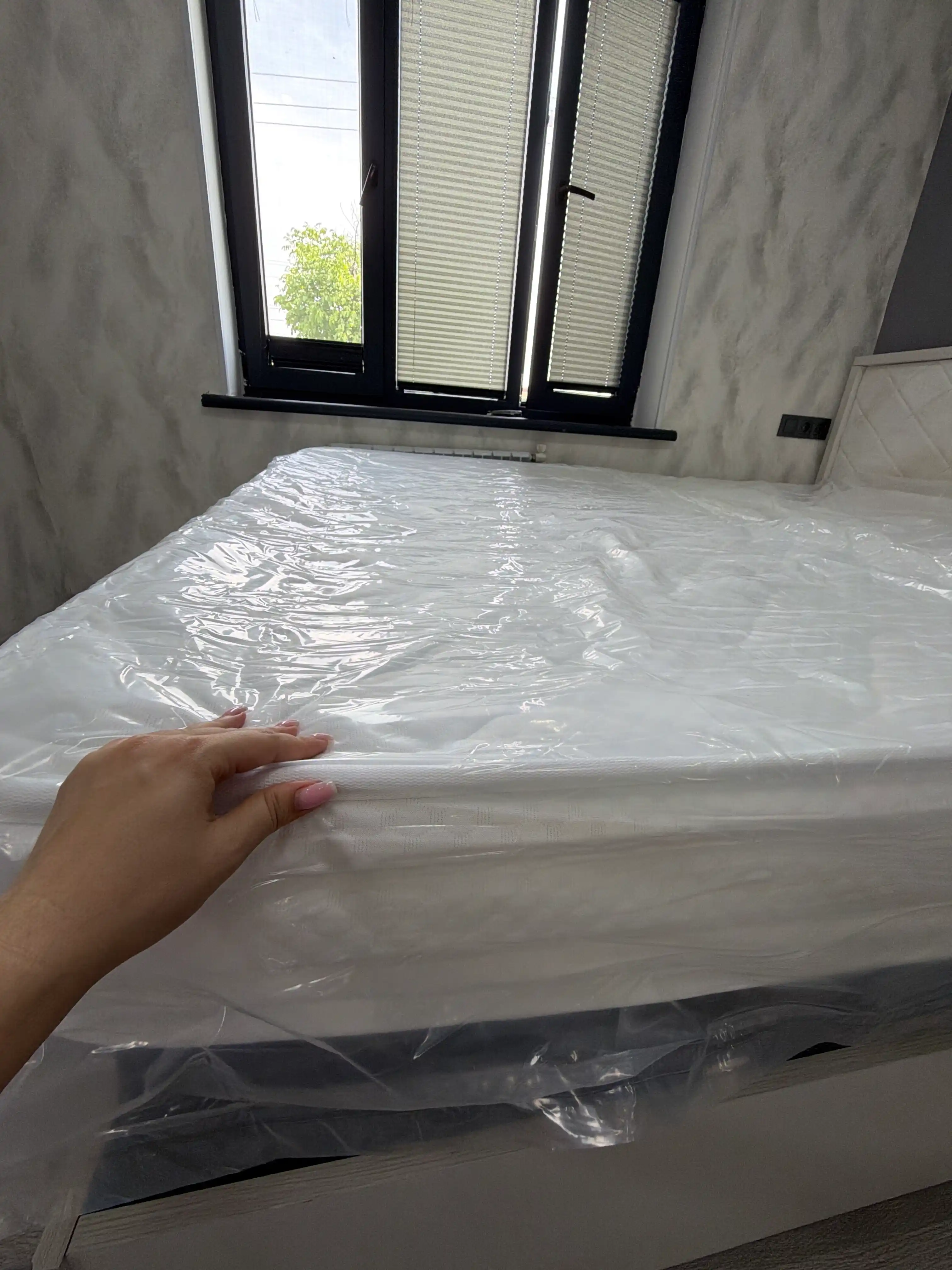 SONOX Lux Massage ortopedik prujinasiz to‘shak, 19 sm, o‘rtacha qattiqlikda