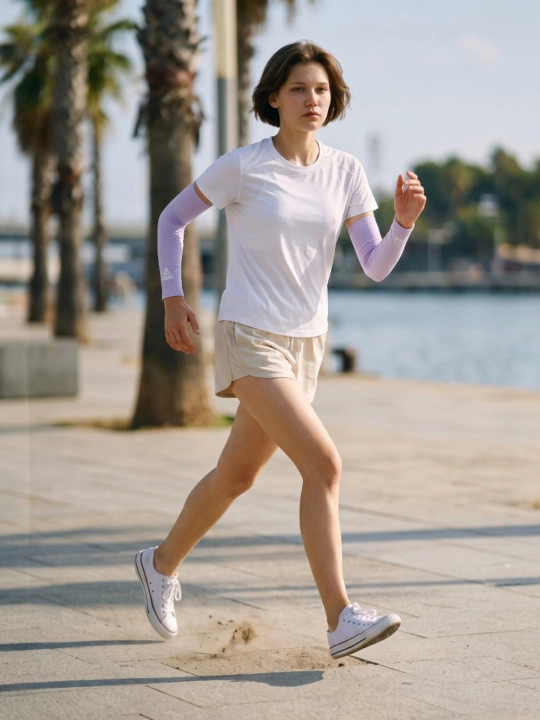 PEAK SPORT ayollar va erkaklar uchun quyoshdan himoyalovchi sport yenglari