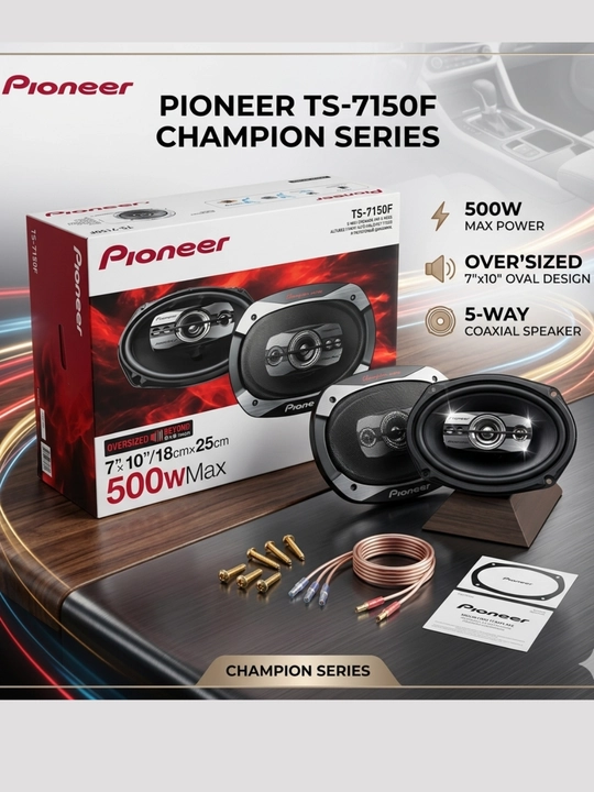 Akustika, Champion Pioneer TS-7150F kolonkalari, ovalsimon, 500 Vt - 
