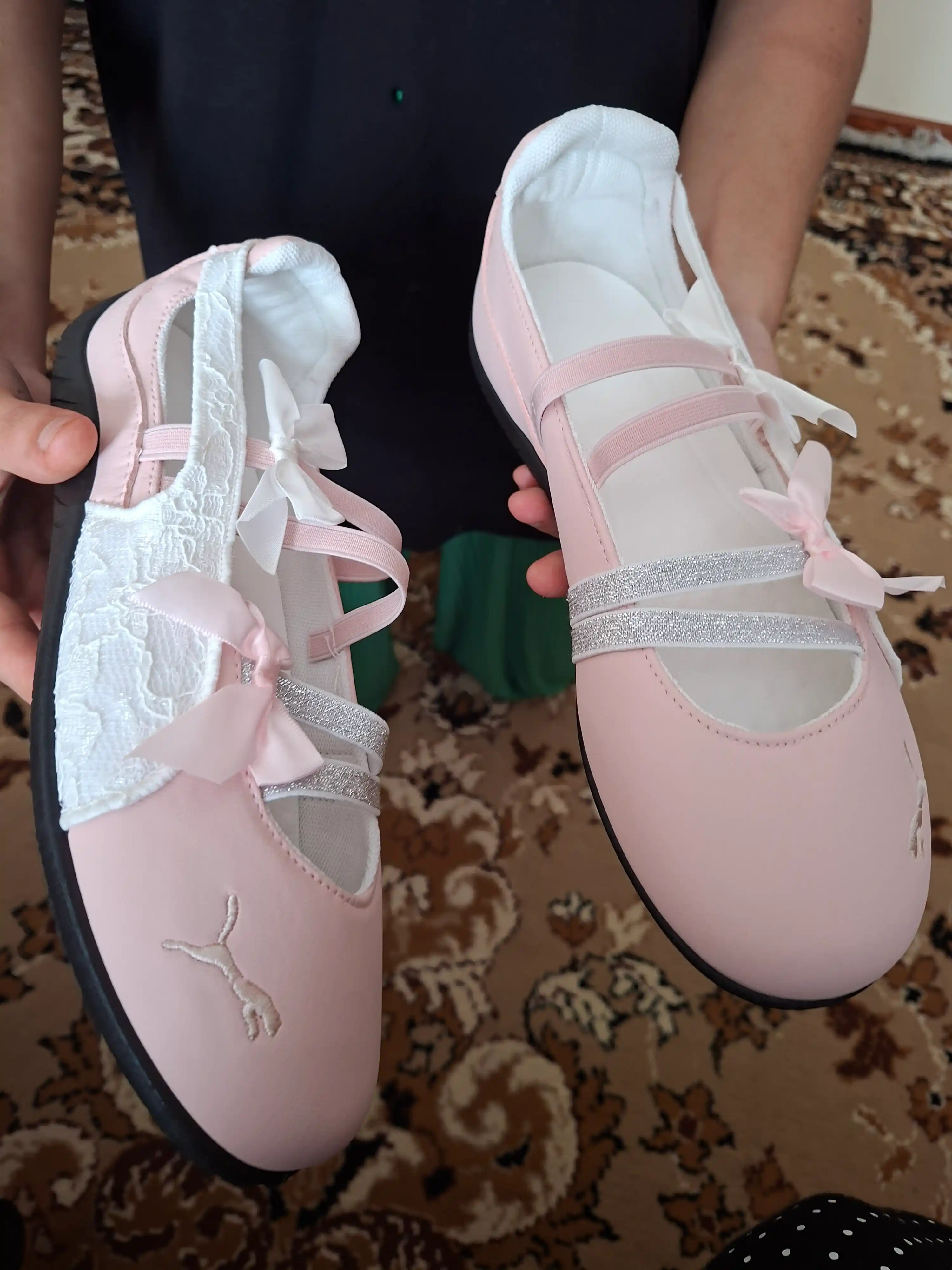 Puma baletka batlik har bir detal mukamal va o'zgacha tayyorlagan razmeri 36-40