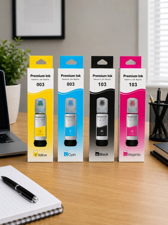 Epson EcoTank uchun Premium Ink 003/103 CMYK siyoh to‘plami komplekda 4 dona - 