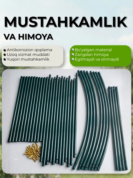 O'simliklar uchun bog' tayanchi, dekorativ ushlagich