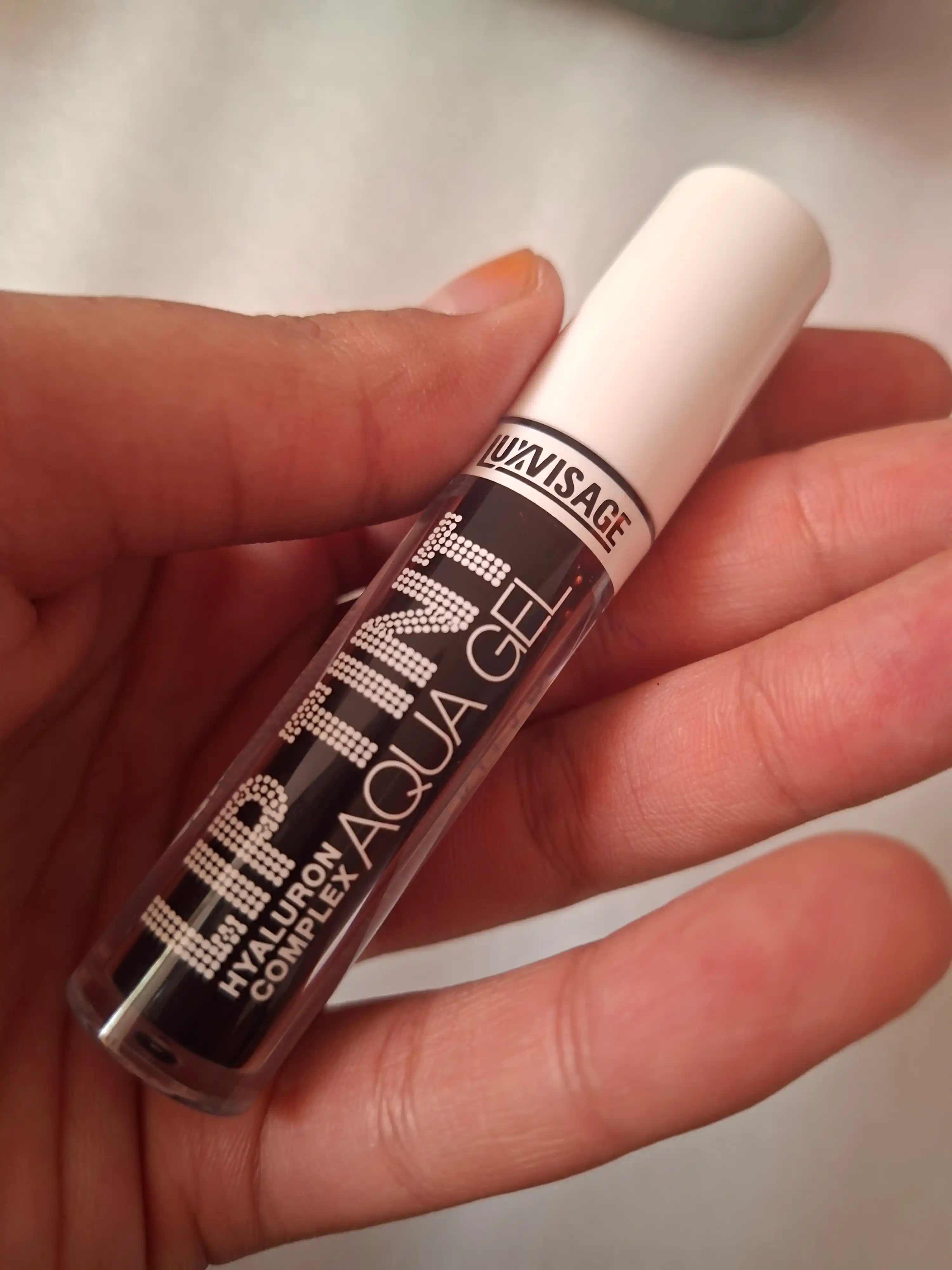 Оттеночный гель тинт для губ с гиалуроновым LUXVISAGE LIP TINT AQUA GEL, тон 8 видов