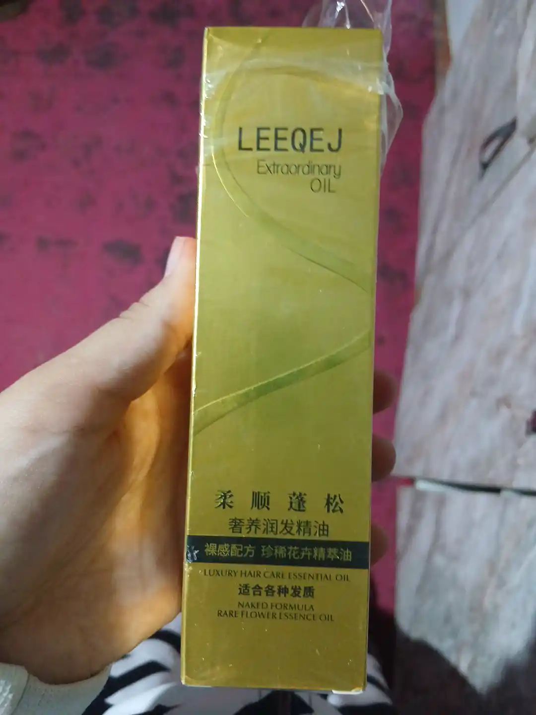 LEEQEJ Extraordinary Oil sochlar uchun sprey, 100 ml
