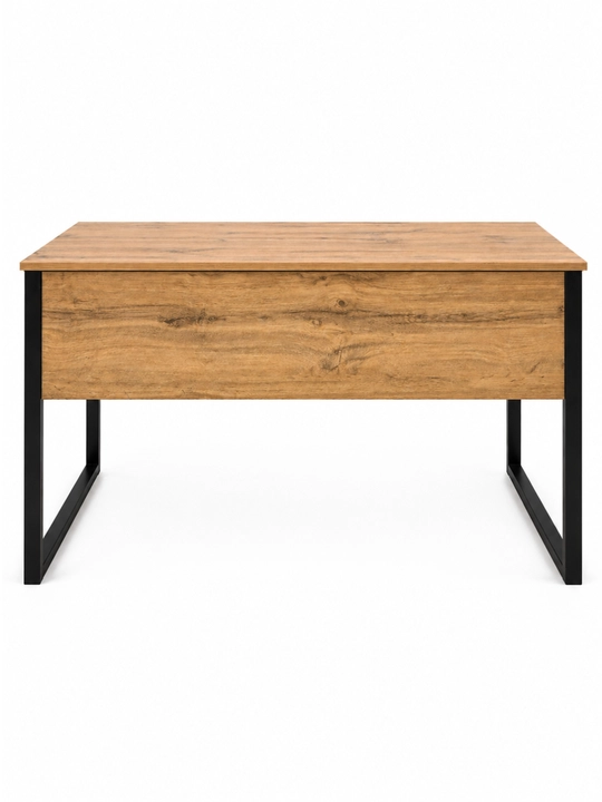 Ofis stoli - mustahkam metall karkasli zamonaviy stol 120x60, balandligi 75 - 