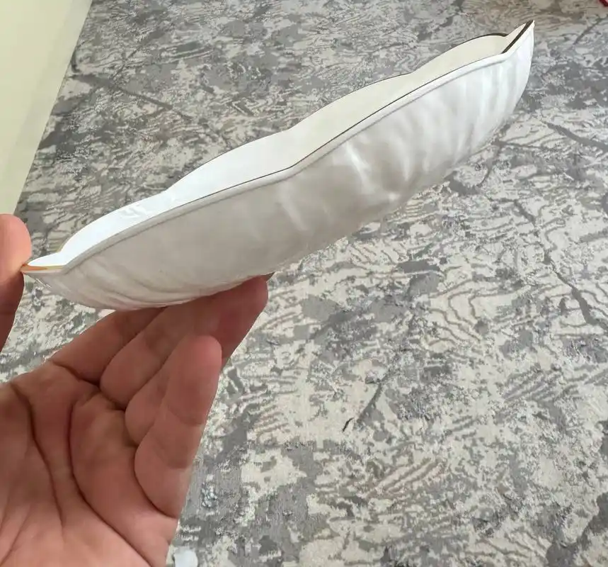 2 dona servirovka uchun tarelka, mevalar, shirinliklar, salat uchun Bogema, lagan plastikdan