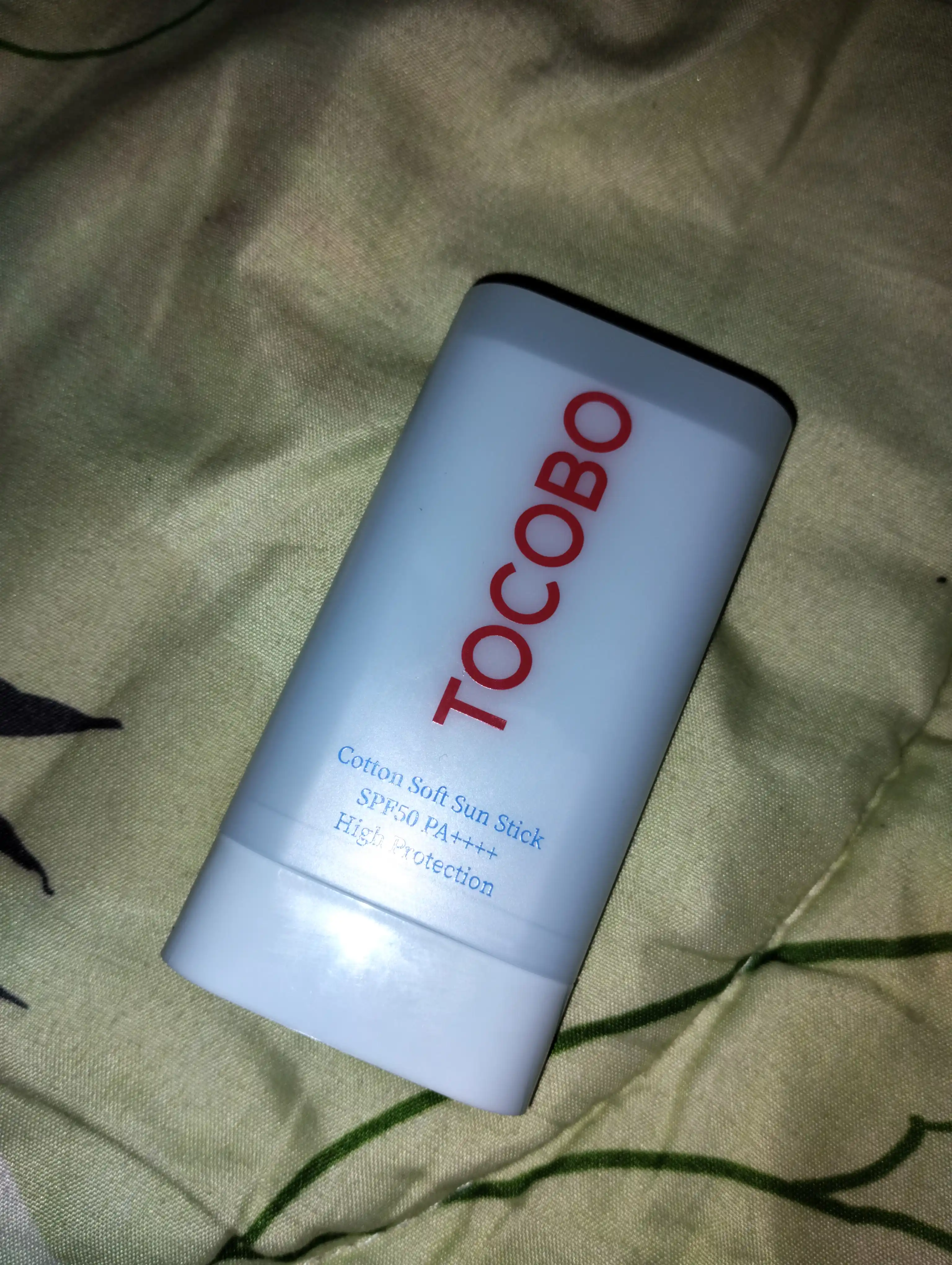 Солнцезащитный стик для лица Tocobo Cotton Soft Sun Stick SPF50 + PA++++