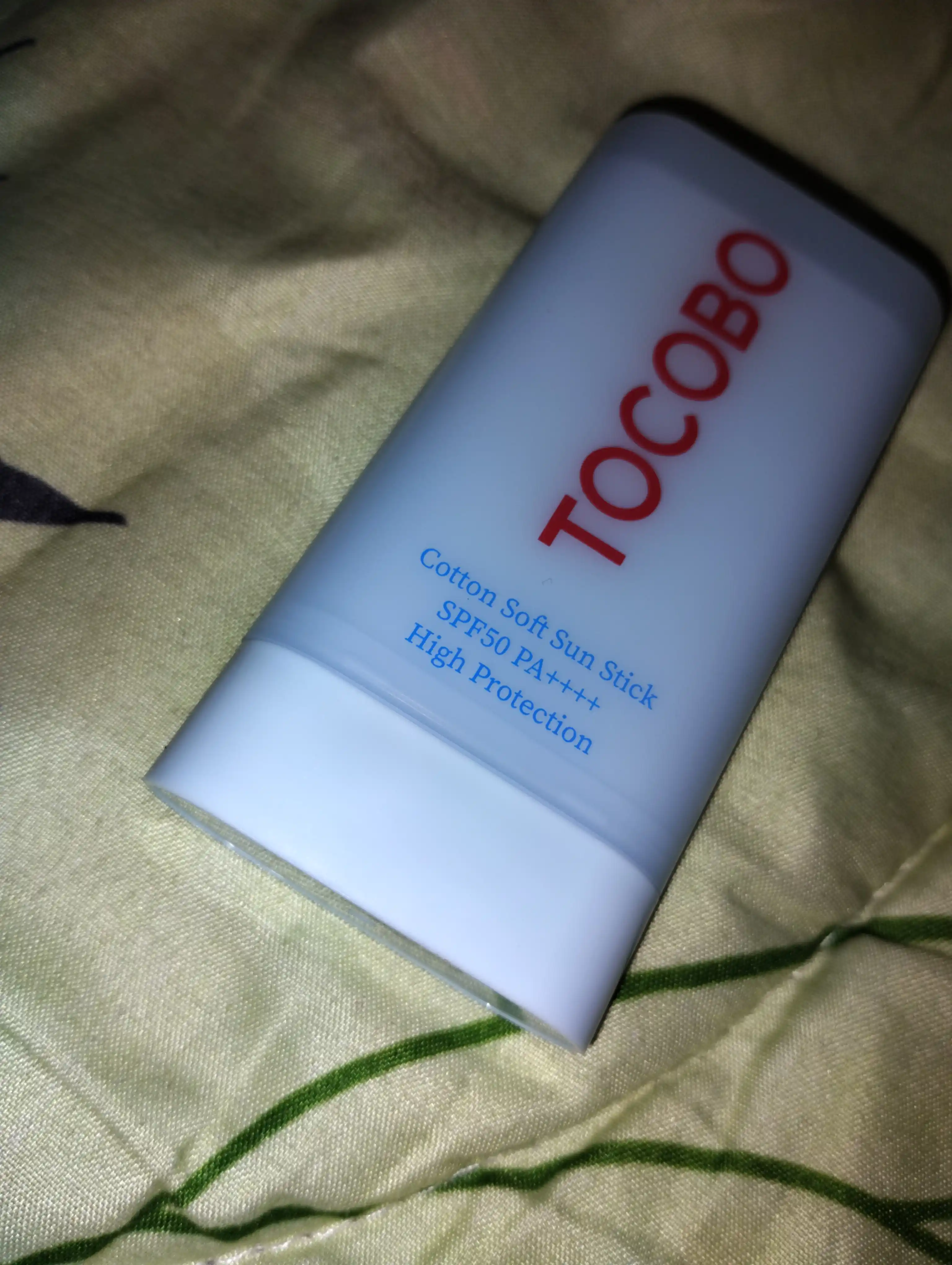 Солнцезащитный стик для лица Tocobo Cotton Soft Sun Stick SPF50 + PA++++