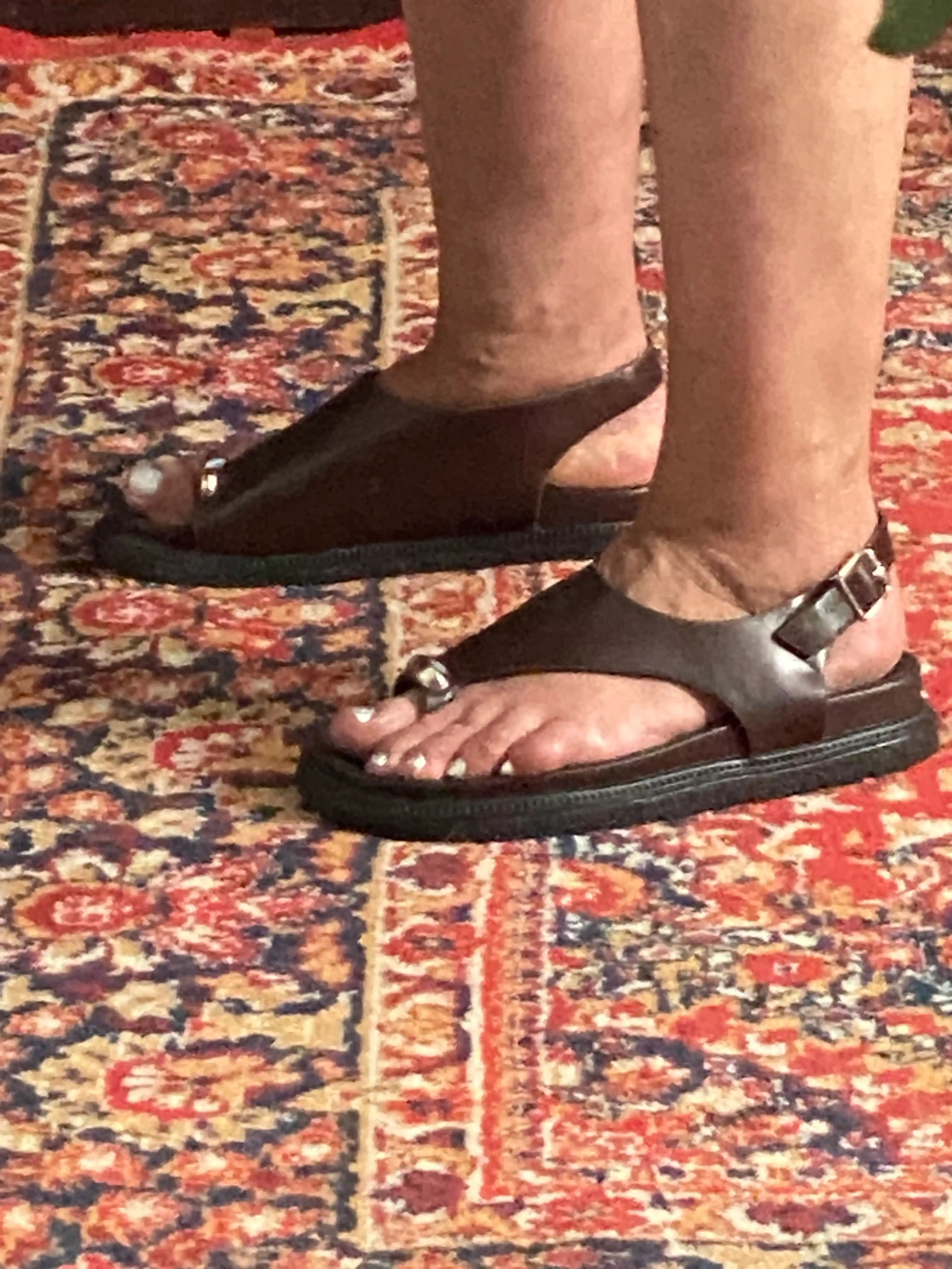 Ayollar yozgi sandal, ochiq bosonojka, platformali, zamonaviy, qulay oyoq kiyim